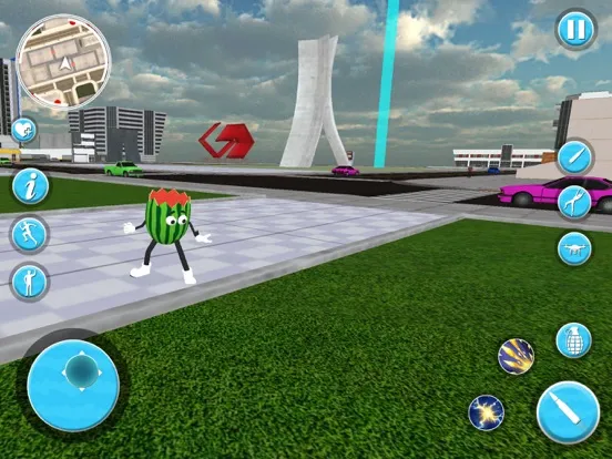 Merge Gangstar Game Open World iPad  स्क्रीनशॉट